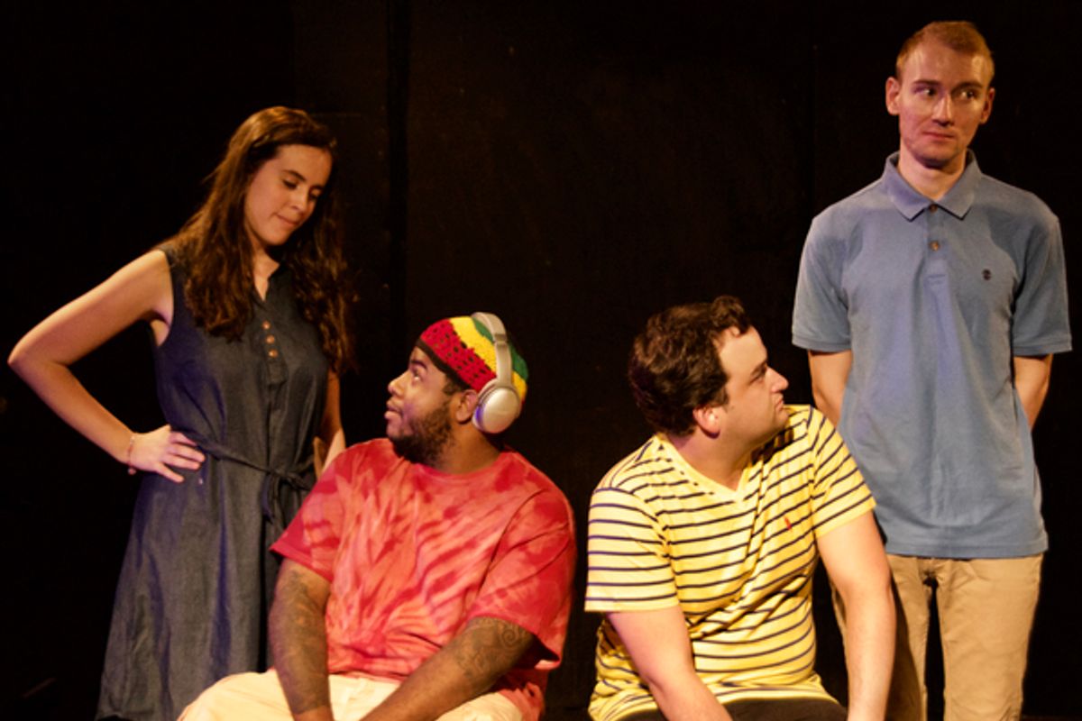 Samantha Elisofon, Christian Patane, Gideon Pianko, Travis Burbee at 