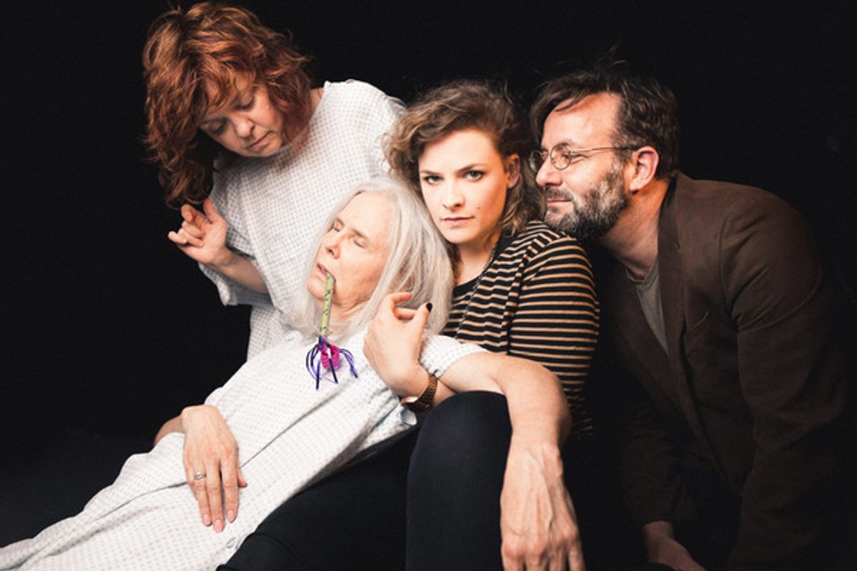 Judy Lea Steele, Meg Thalken, Mary Williamson and Stef Tovar at 