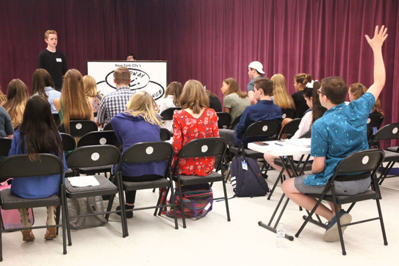 Photo Flash: Will Roland Inspires and Mentors the Students of Broadway Artists Alliance  Image