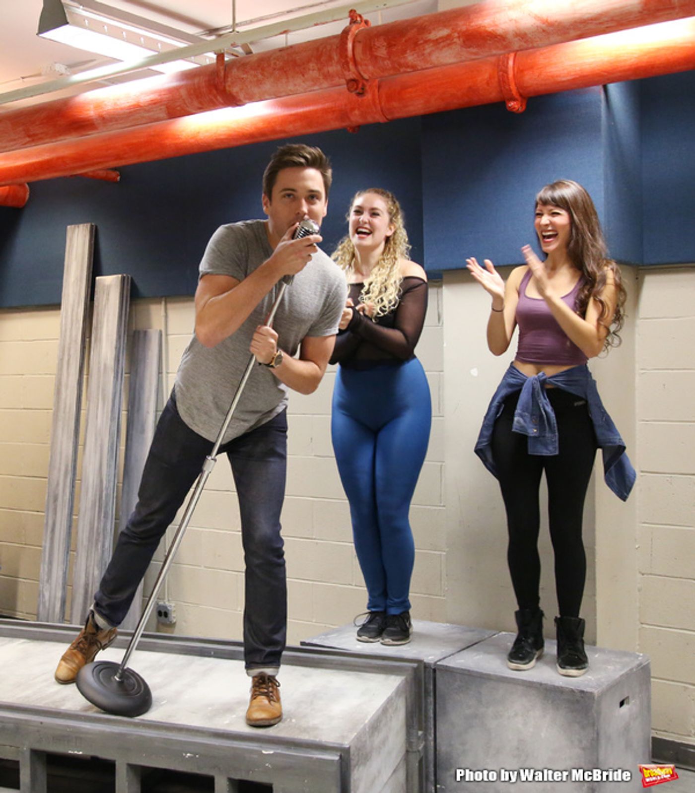 Photo Coverage: In Rehearsal for Graham Russell's A WORLD APART at NYMF! Photo Coverage: In Rehearsal for Graham Russell's A WORLD APART at NYMF! Image
