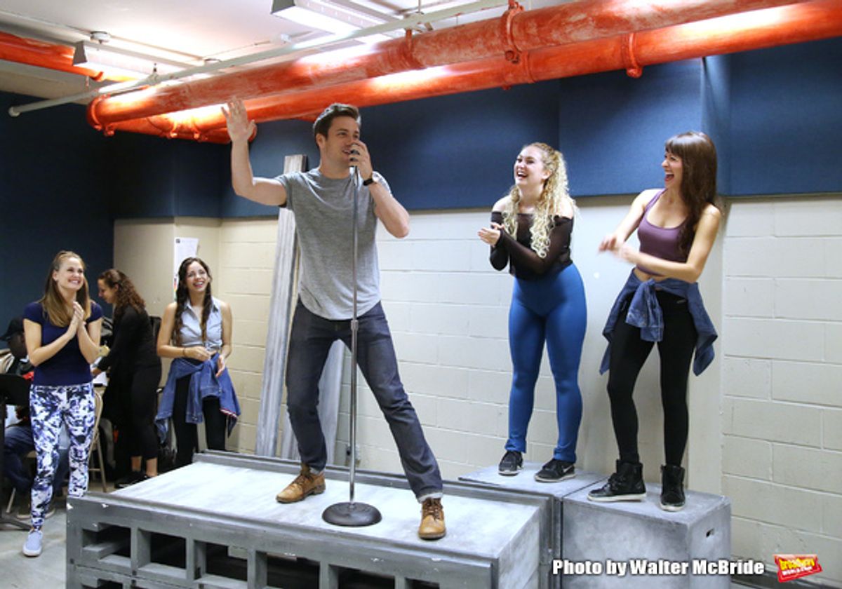 Josh Tolle and cast at 