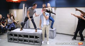 Josh Tolle and Jordan Bondurant with cast Photo