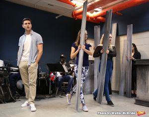 Jordan Bondurant with cast @ BroadwayWorld Jordan Bondurant with cast Photo