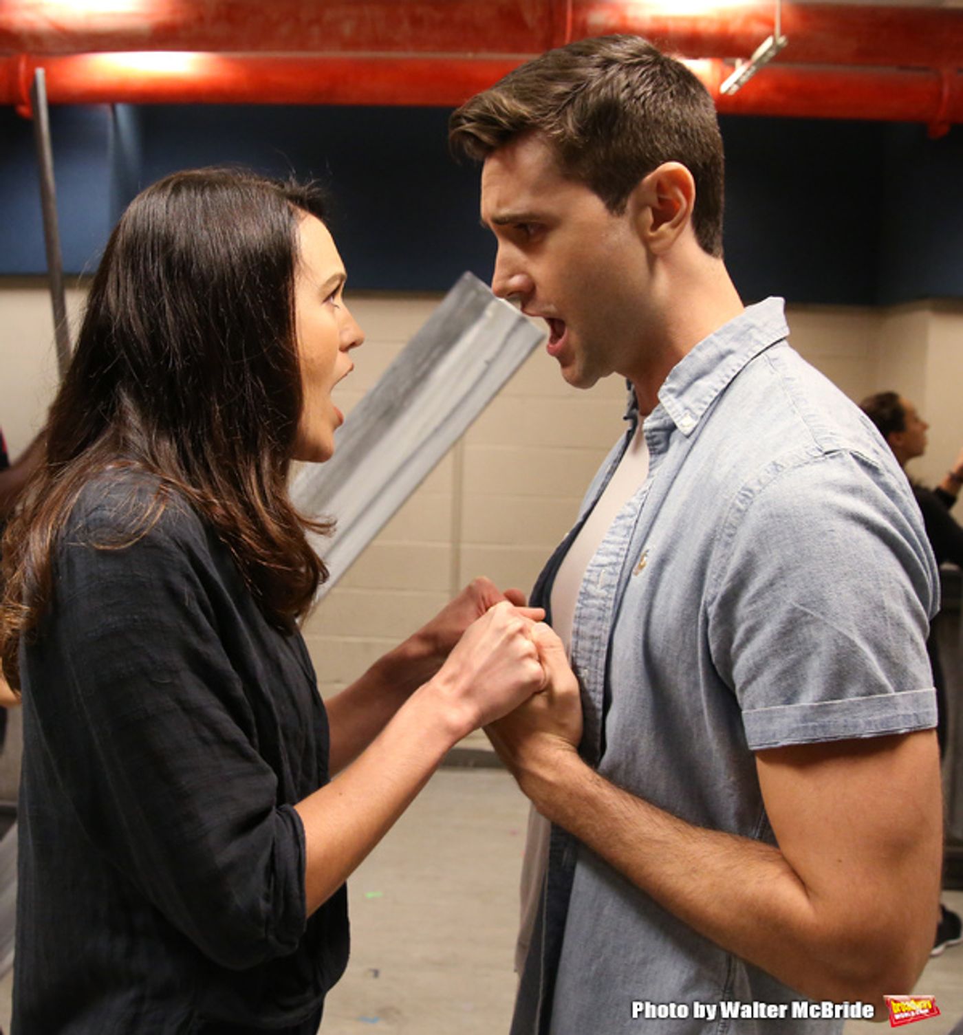 Photo Coverage: In Rehearsal for Graham Russell's A WORLD APART at NYMF! Photo Coverage: In Rehearsal for Graham Russell's A WORLD APART at NYMF! Image