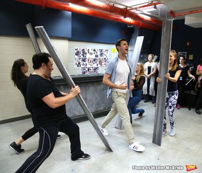 Jordan Bondurant with cast  Photo