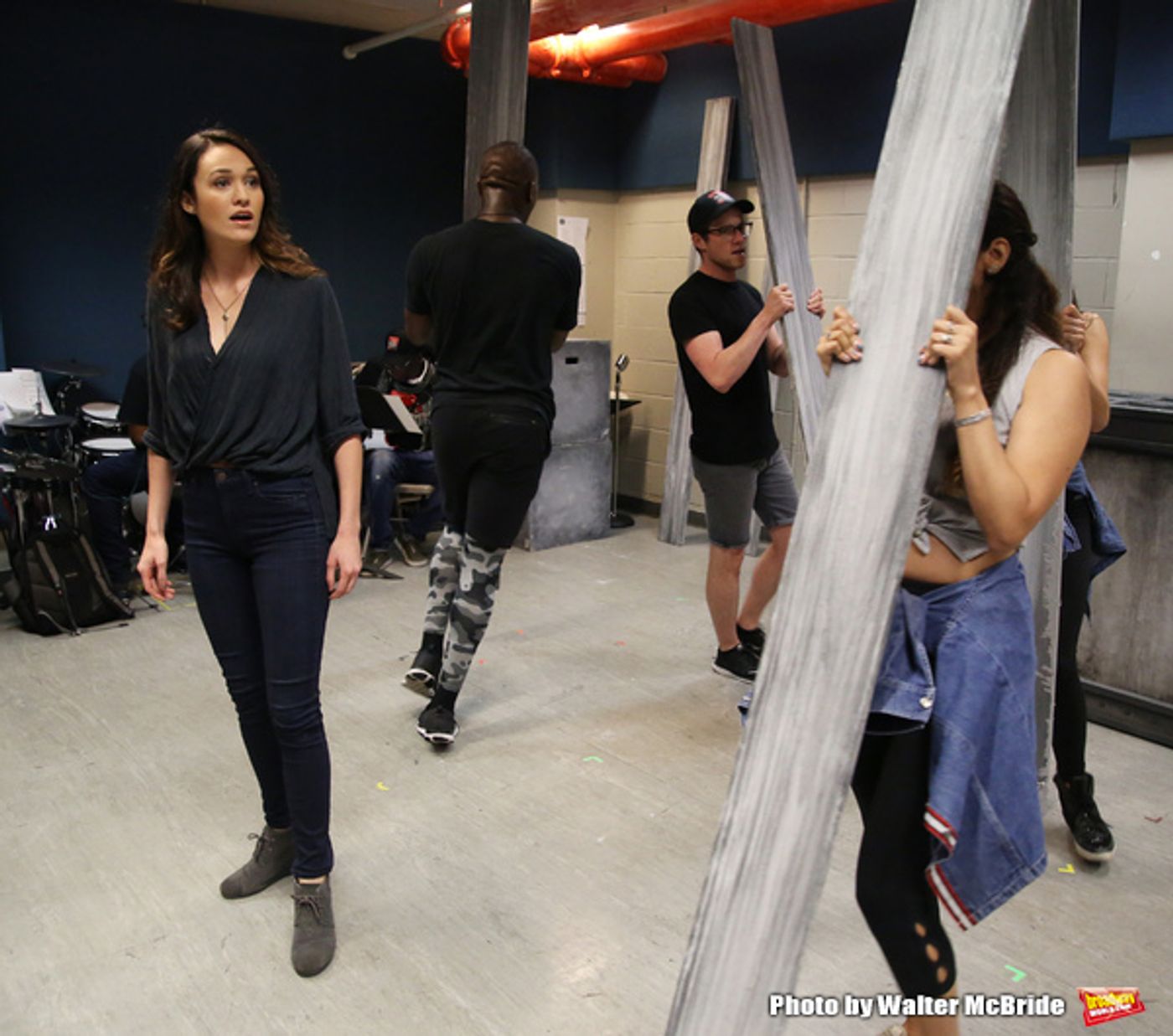 Photo Coverage: In Rehearsal for Graham Russell's A WORLD APART at NYMF!  Image