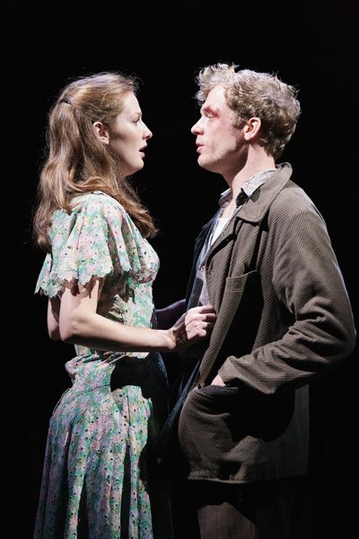 Claudia Jolly and Sam Reid  Photo