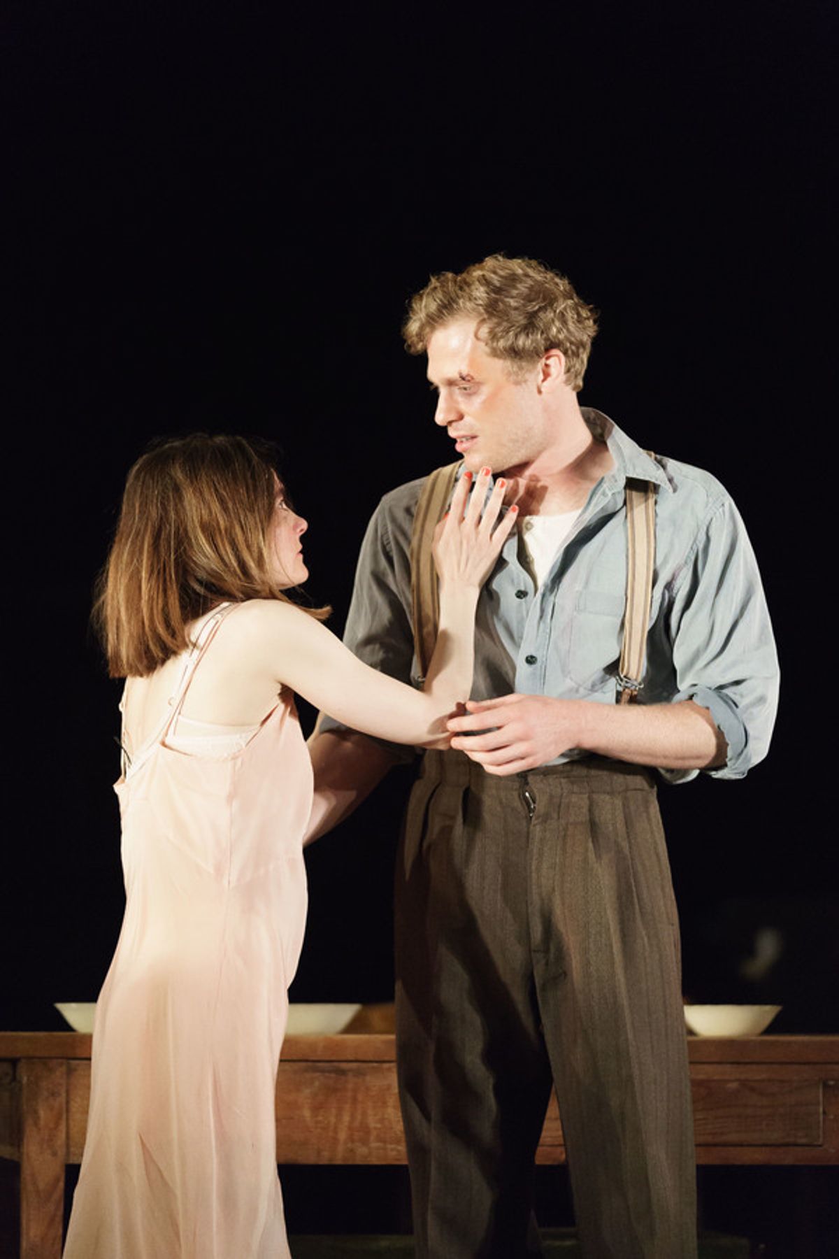 Shirley Henderson and Sam Reid at 