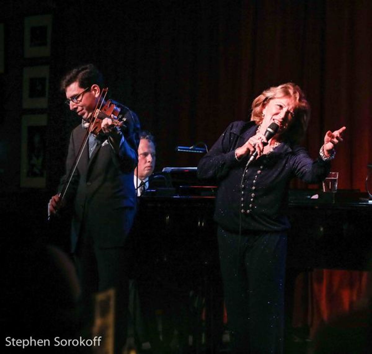 Aaron Weinstein & Linda Lavin at 