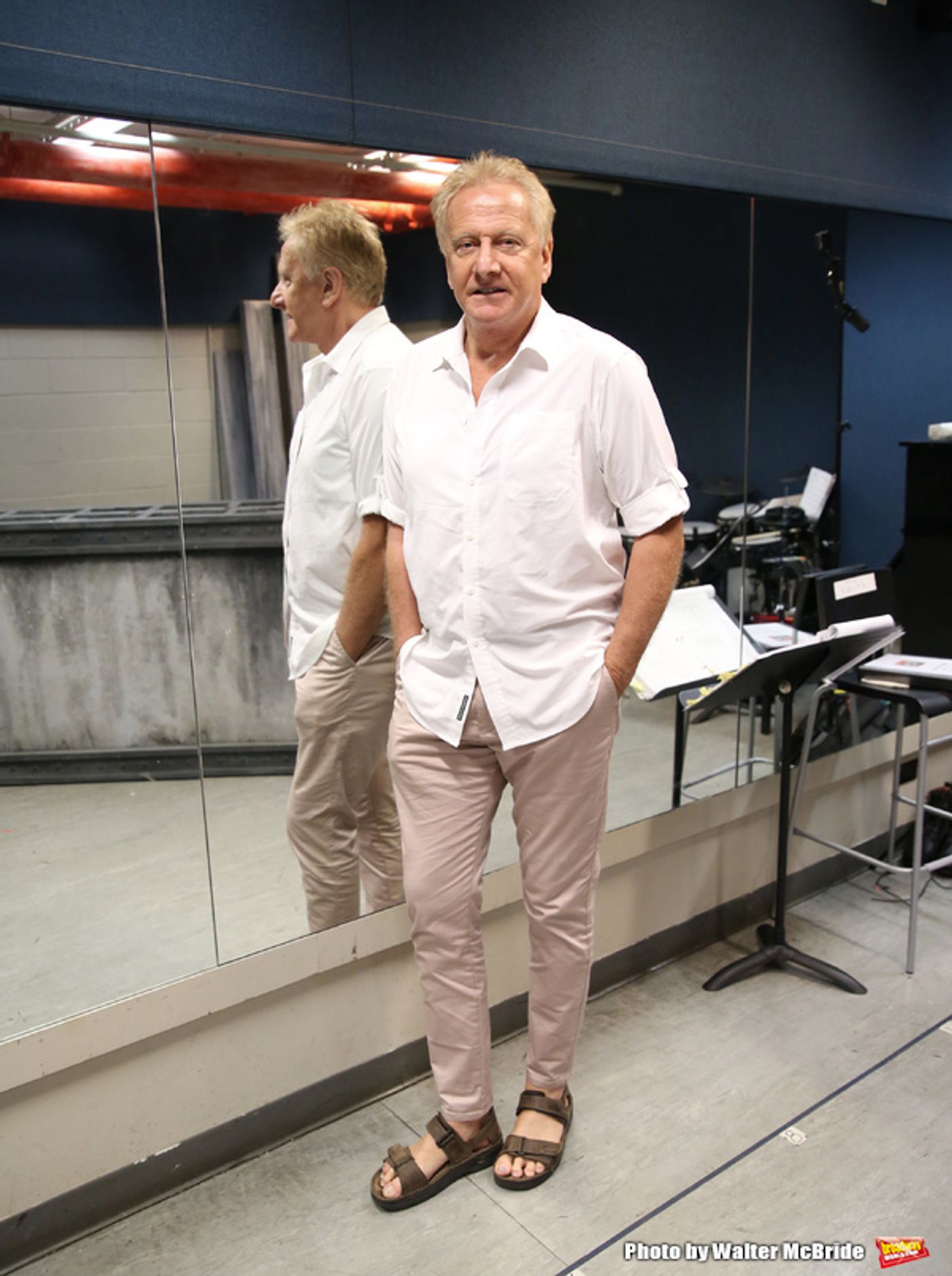 IN THE SPOTLIGHT: Air Supply's Graham Russell Rehearses for A WALL APART Image