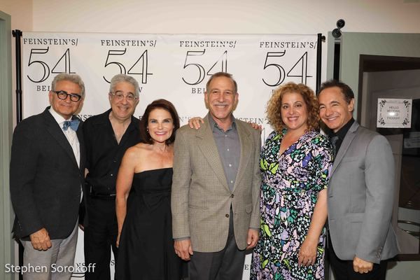 Paul Kreppel, David Evans, Tovah Feldshuh, Stephen Berger, Mary Testa, Jason Graae Photo