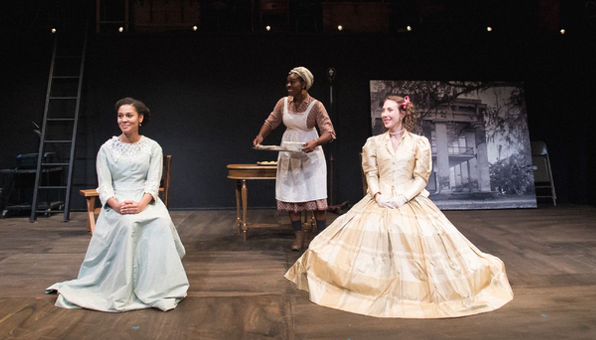 Ariel Richardson, Maya Prentiss, Carley Cornelius at 