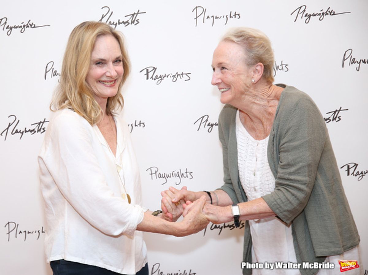 Lisa Emery and Kathleen Chalfant  at 