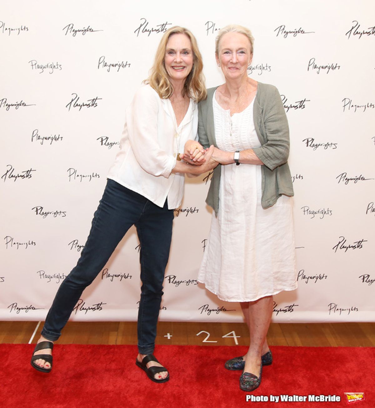 Lisa Emery and Kathleen Chalfant  at 