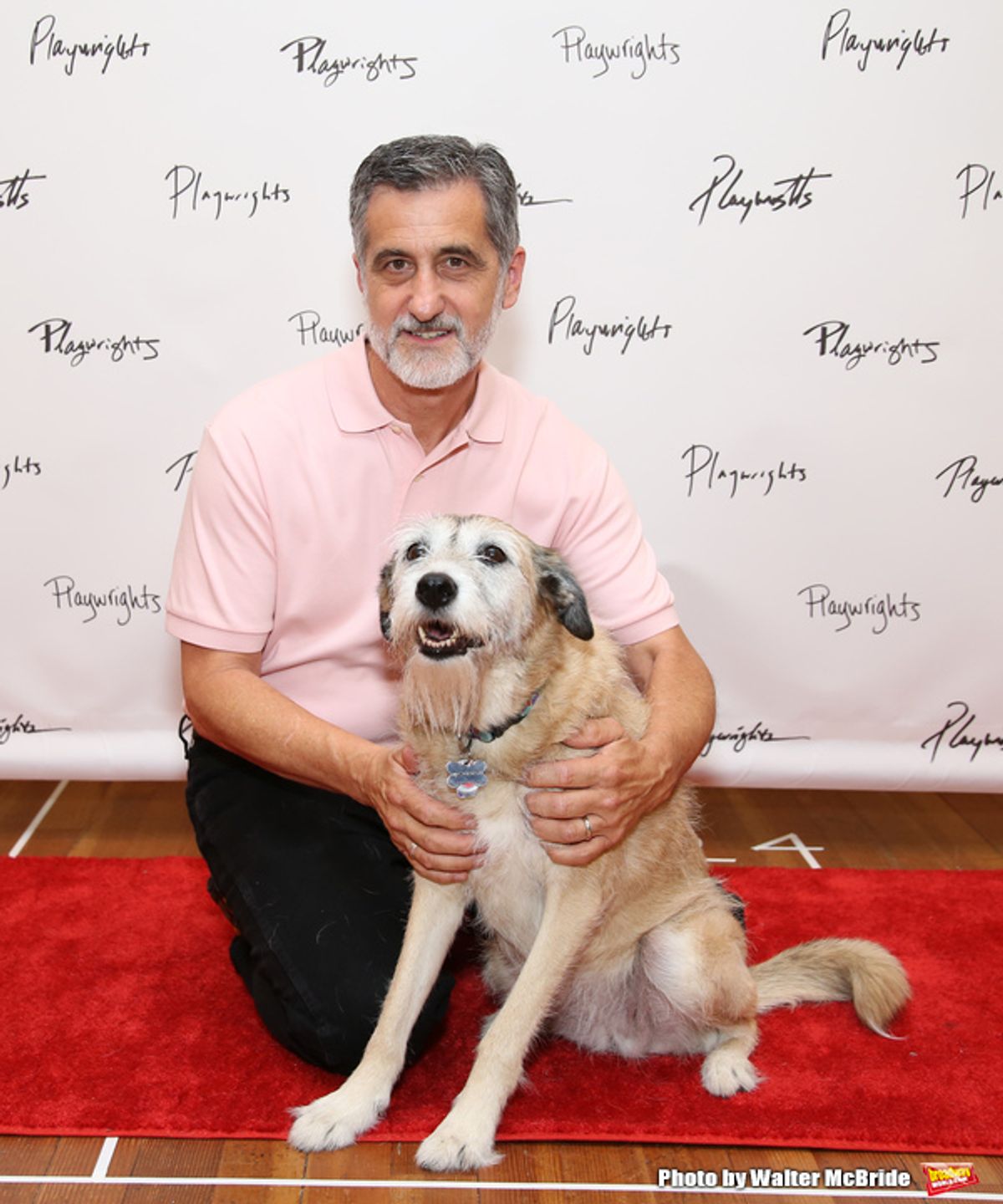 William Berloni with Macy at 