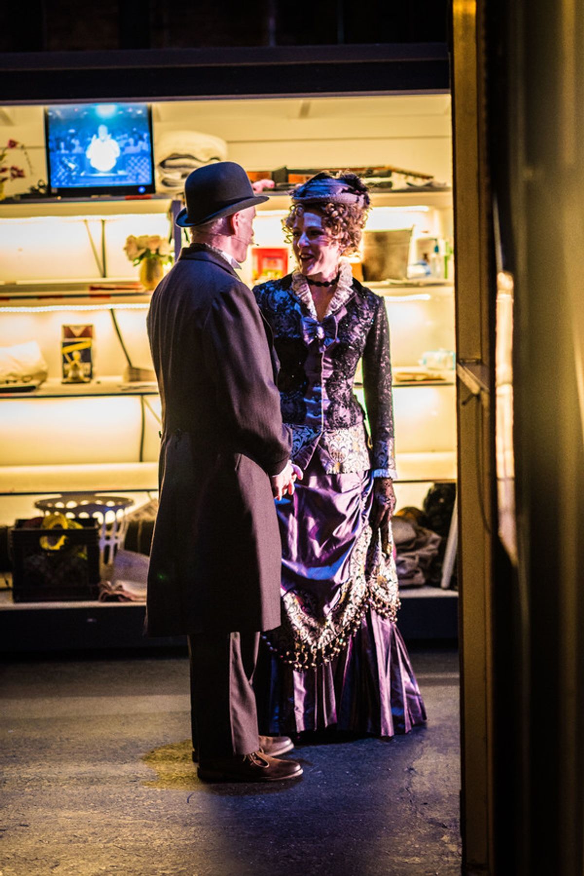 John HIckok and Donna English at 