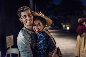 Mike Haggerty and Georgia Mendes Photo