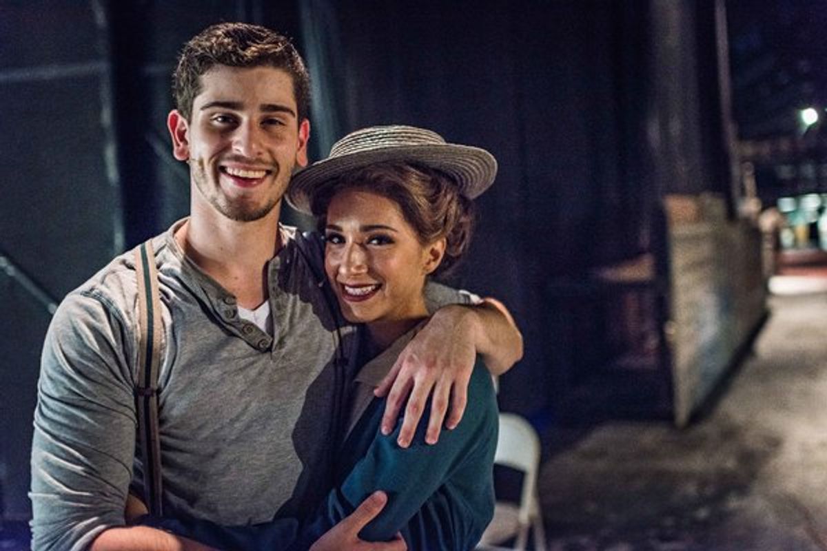 Mike Haggerty and Carissa Massaro at 