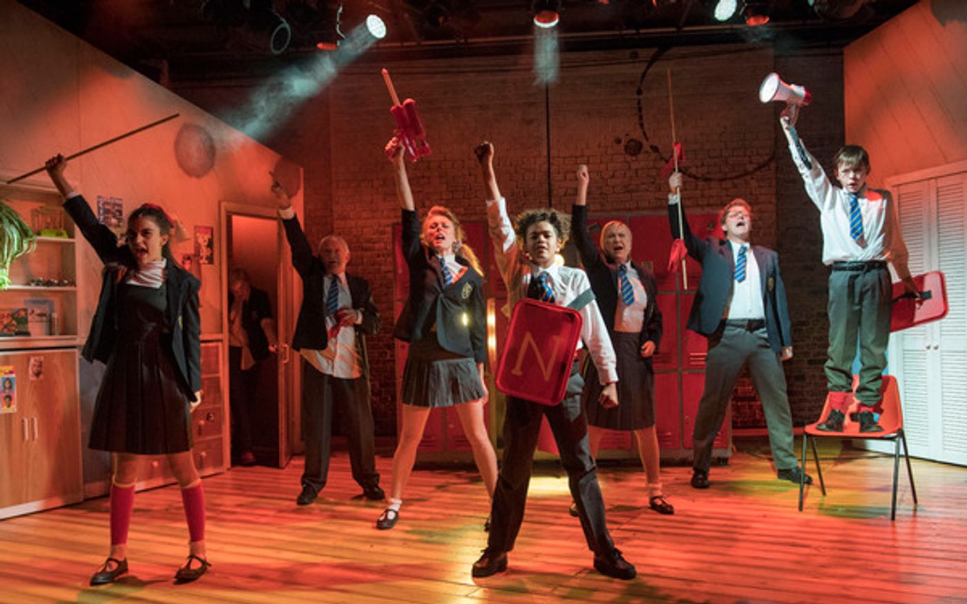 Photo Flash: First Look at THE SECRET DIARY OF ADRIAN MOLE AGED 13 ¾ at Menier Chocolate Factory  Image