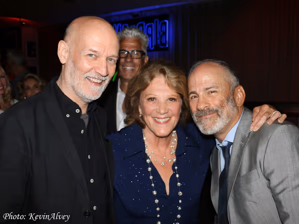 Bill Westmoreland, Linda Lavin and Bill Veloric Photo