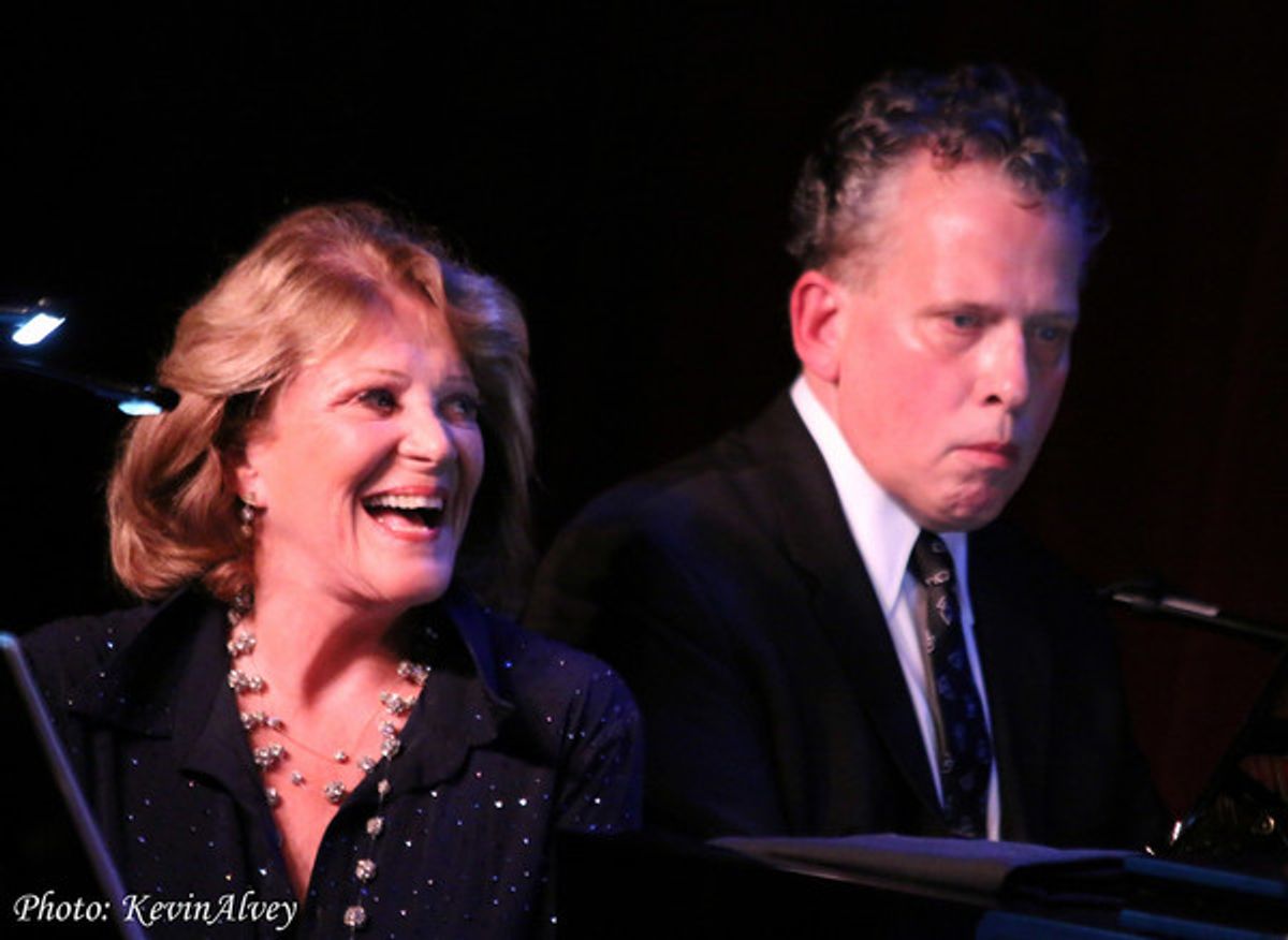 Linda Lavin and Billy Stritch at 