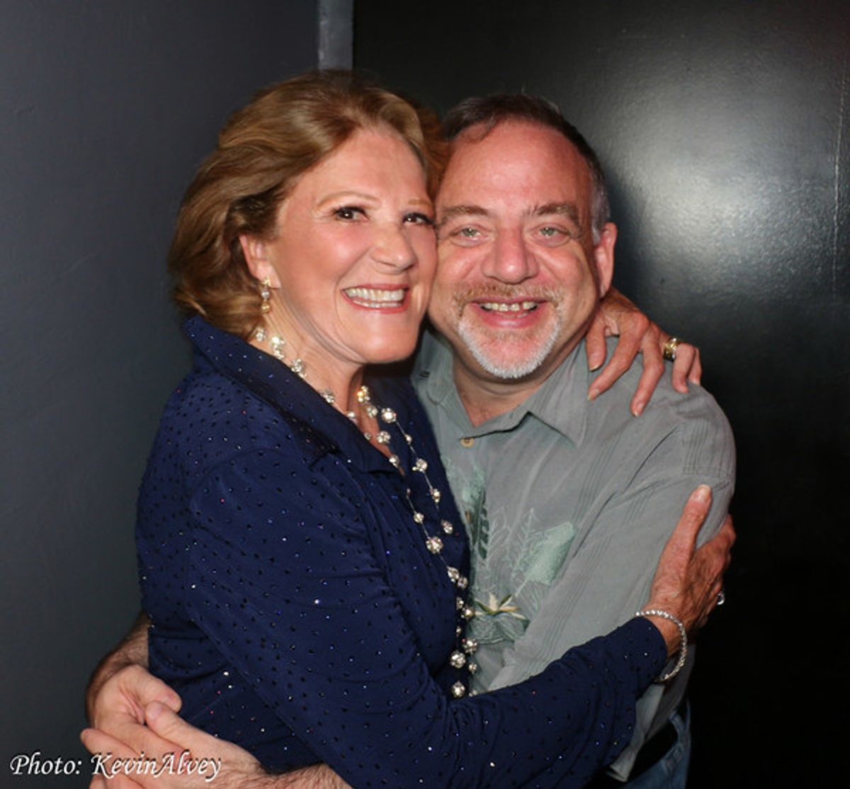 Linda Lavin and Marc Shaiman at 