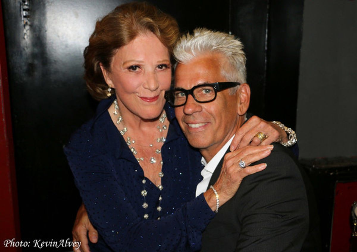 Linda Lavin and Steve Bakunas at 