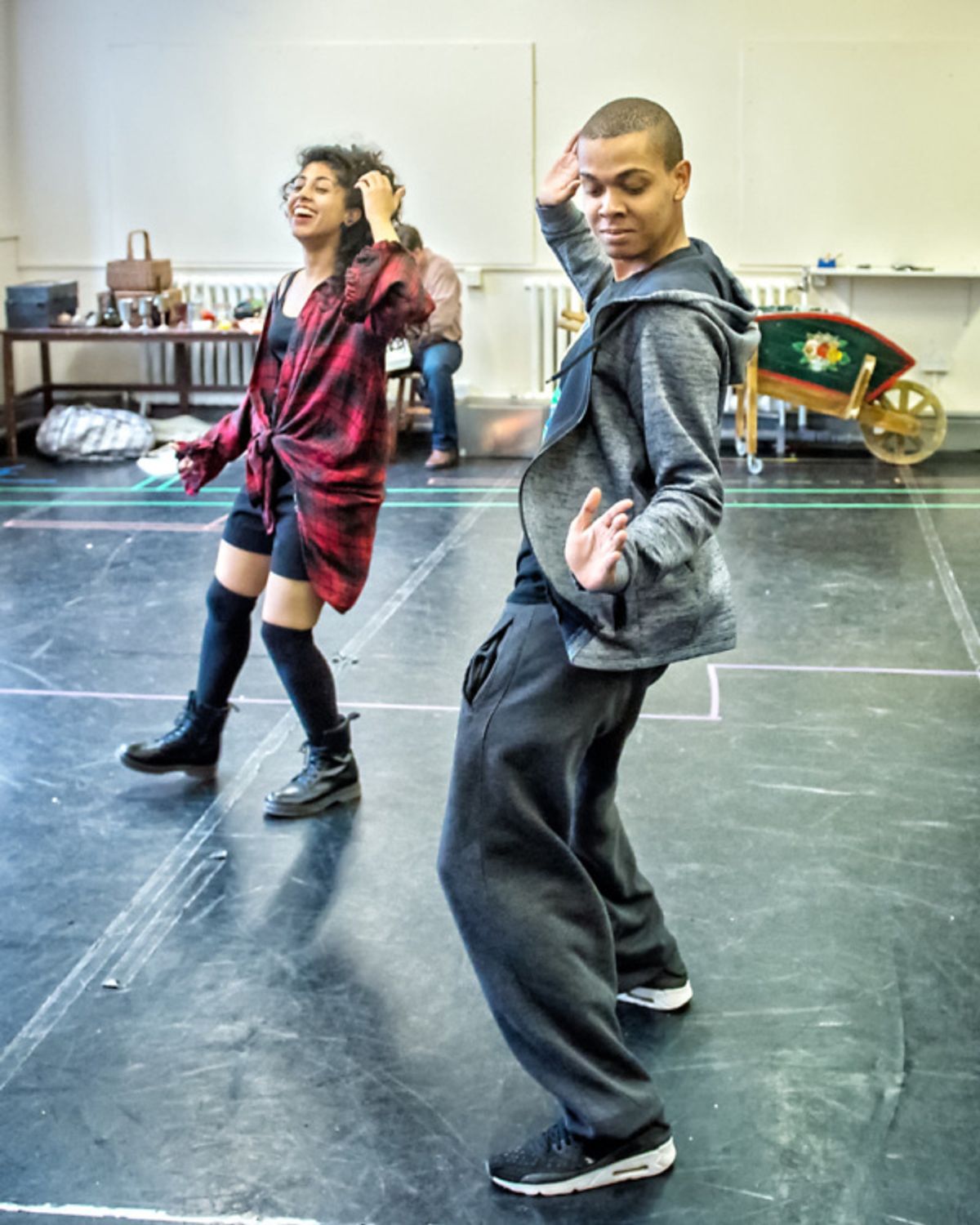 Siobhan Athwal and Neil Reynolds  at 