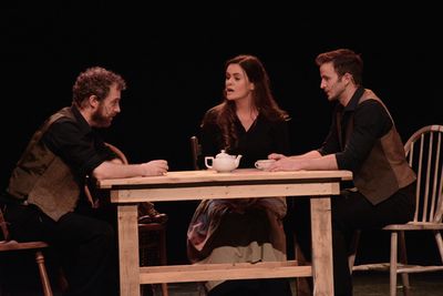 Andrew Holden, Sarah Gannon and Kevin Fagan Photo