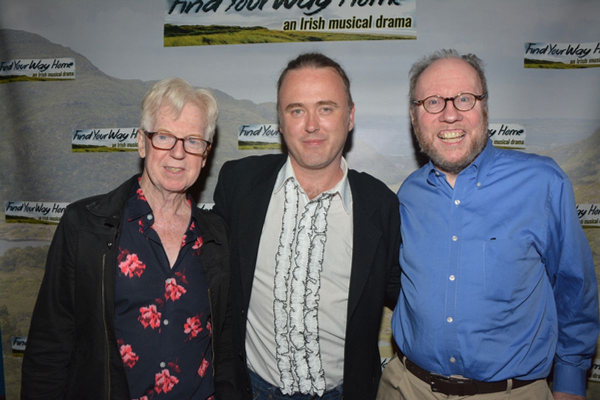 Larry Kirwan, Jimmy Kelly and Tom Marlow at 