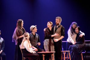 Sarah Gannon, Julie Power, Adam O'Brien, Alex Sharpe, Andrew Holden, Grace Collender and Elaine O'Hara @ BroadwayWorld Sarah Gannon, Julie Power, Adam O'Brien, Alex Sharpe, Andrew Holden, Grace Collender Photo