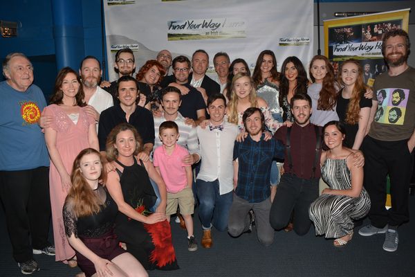 Jeff Strane, Jimmy Kelly with the cast Andre Holden,  cast members-Alex Sharpe, Kevin Photo
