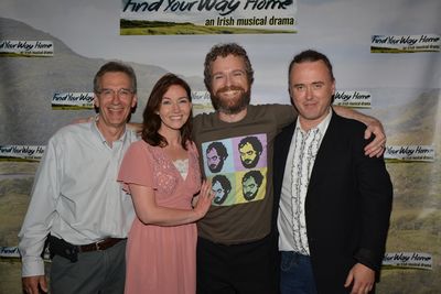 Jeff Strange, Alex Sharpe, Andrew Holden and Jimmy Kelly Photo