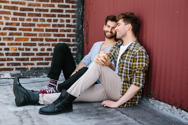 (l. to r.) Brad Baron and Ross McCorkell.
 Photo