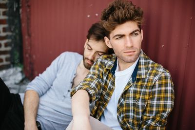 Brad Baron and Ross McCorkell.
 Photo