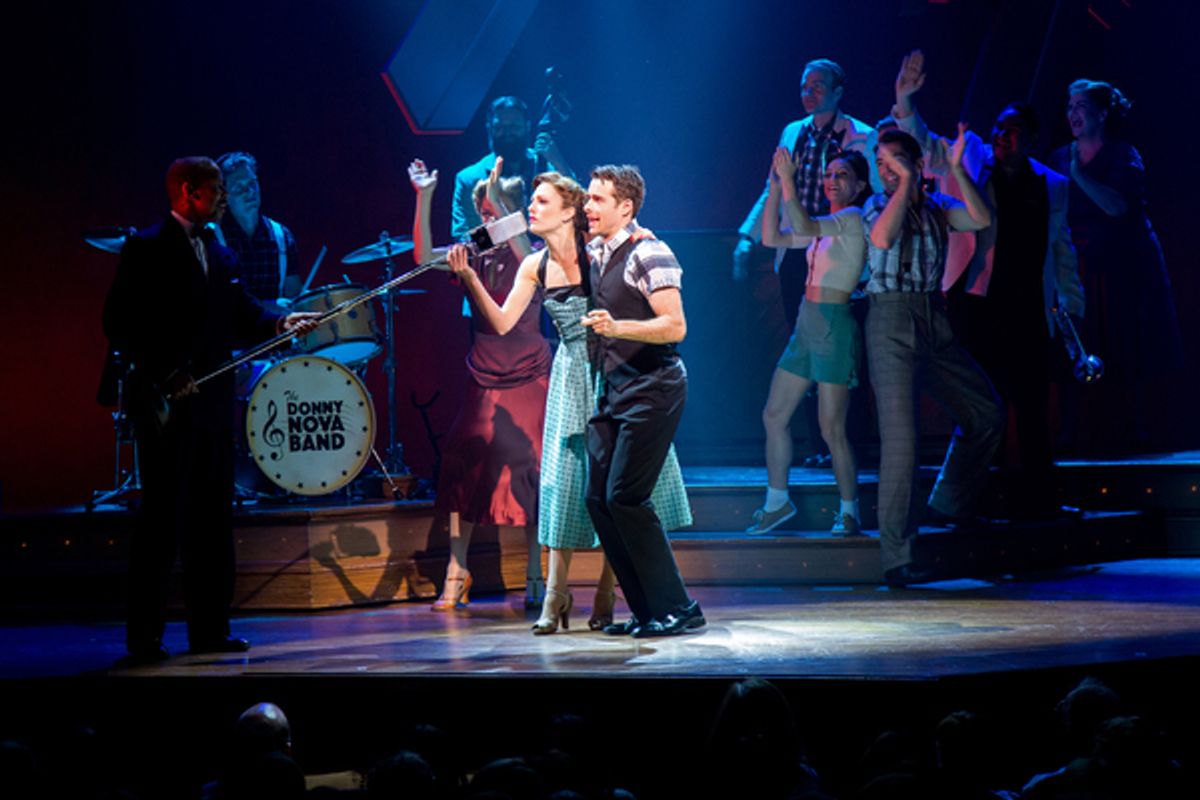 Laura Osnes, Corey Cott at 