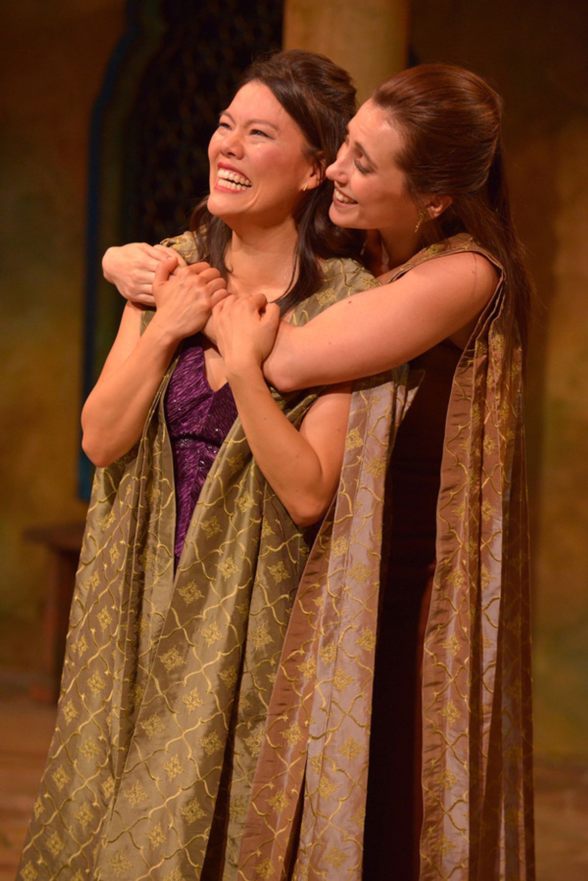 Desiree Mee Jung, Sally Hughes at 