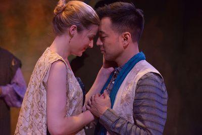 Julia Davis and Daisuke Tsuji Photo