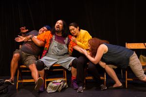 Mark Cisneros, Michael Ables, Jean Goto and Marianne Hardart Photo