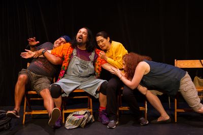 Mark Cisneros, Michael Ables, Jean Goto and Marianne Hardart Photo