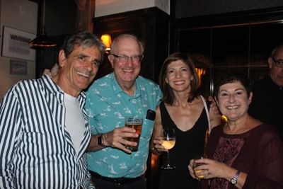 Richard Romagnoli, guest, Jeanne LaSala Taylor, Cheryl Faraone Photo