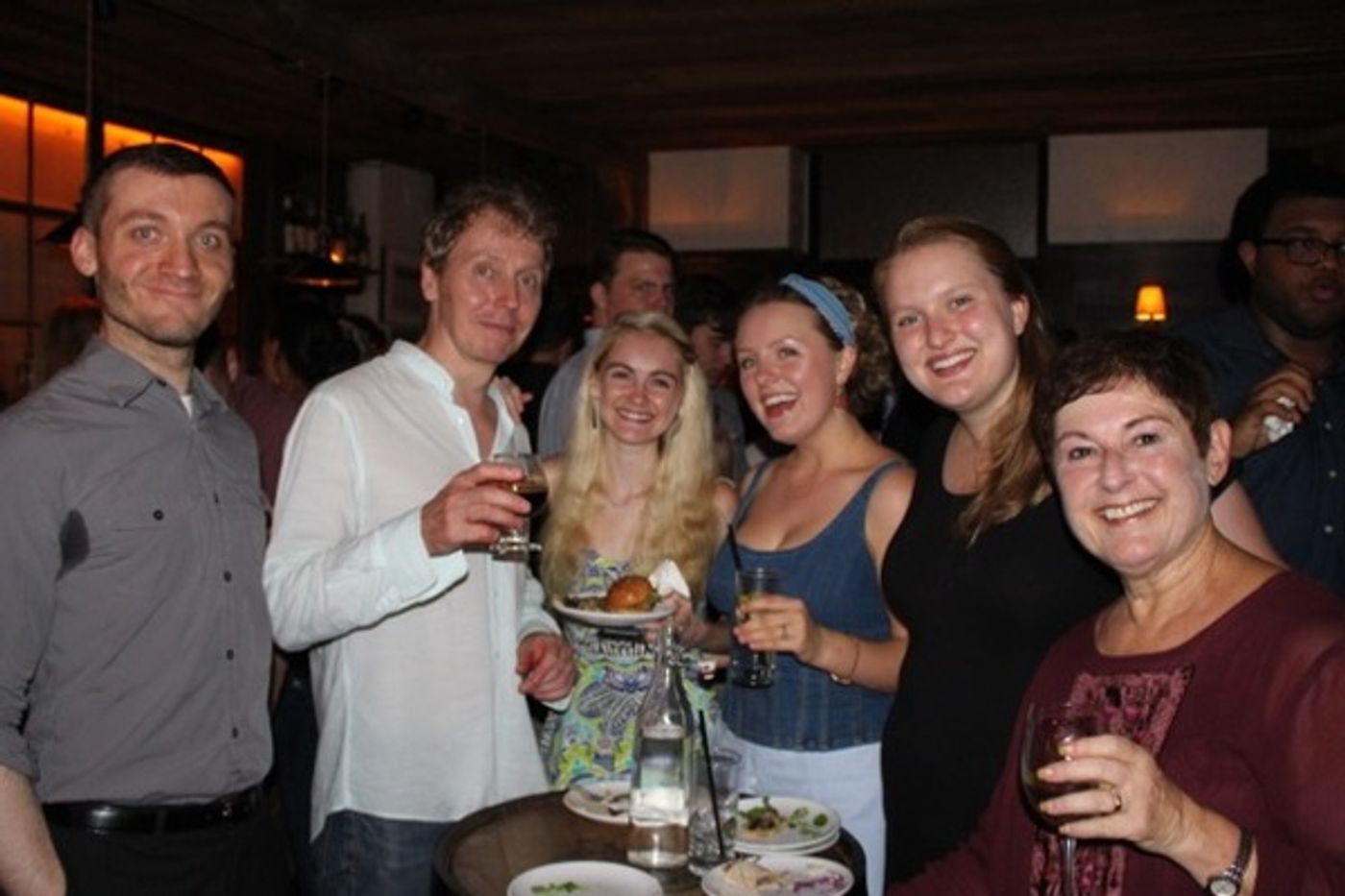 Photo Flash: PTP/NYC Celebrates ARCADIA, PITY IN HISTORY Opening Off-Broadway  Image