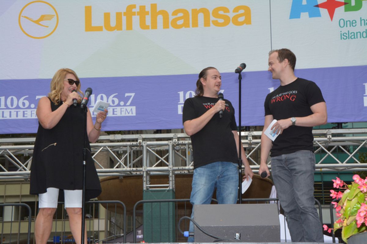 Delilah, Rob Falconer and Greg Tannabill at 