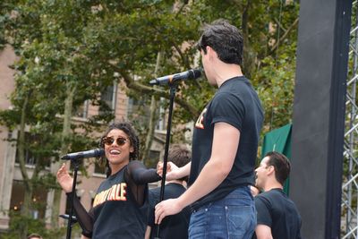 Ariana DeBose and Bobby Conte Thornton Photo