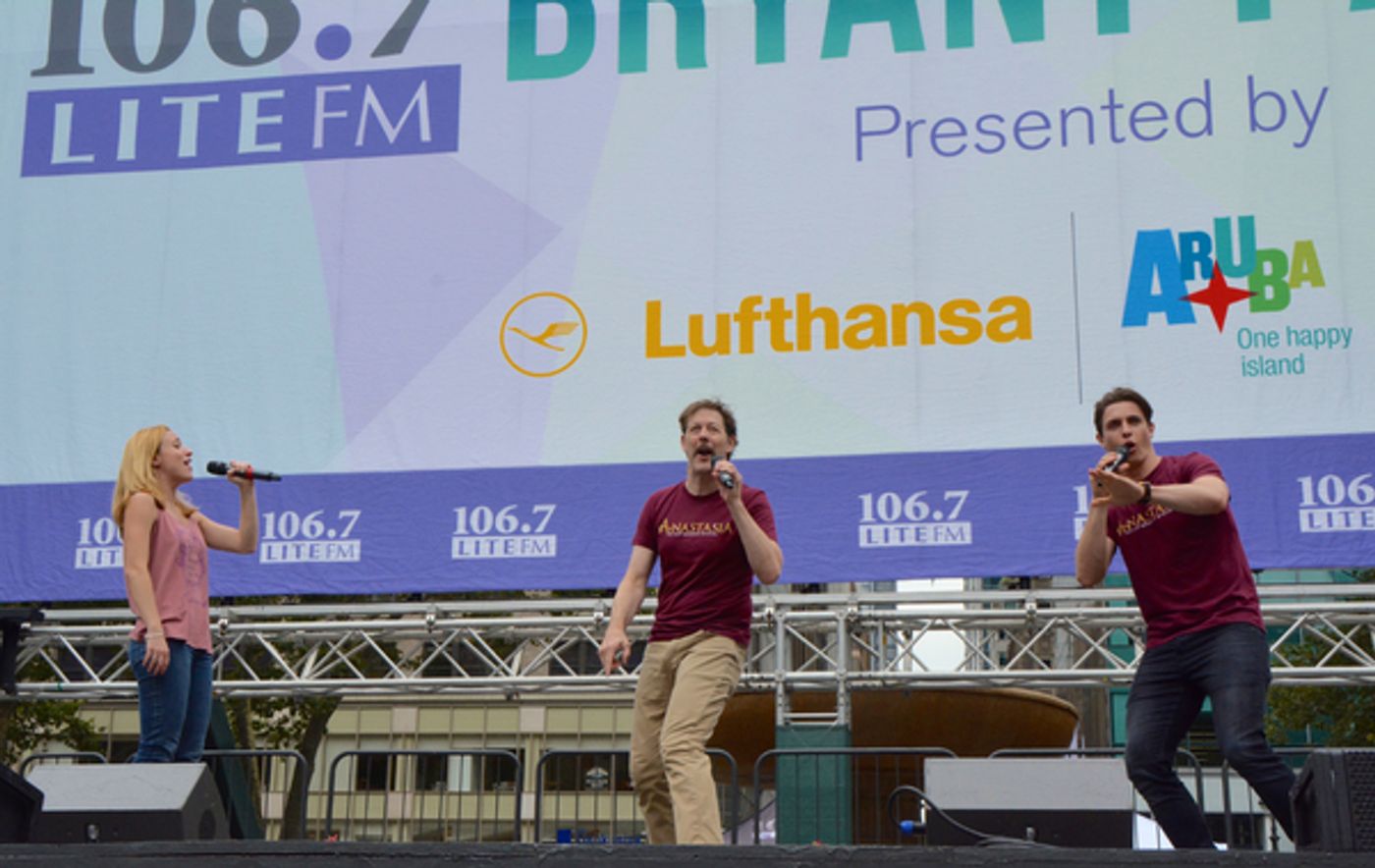 Photo Coverage: A BRONX TALE, ANASTASIA, and More Enchant the Crowd at Broadway in Bryant Park  Image