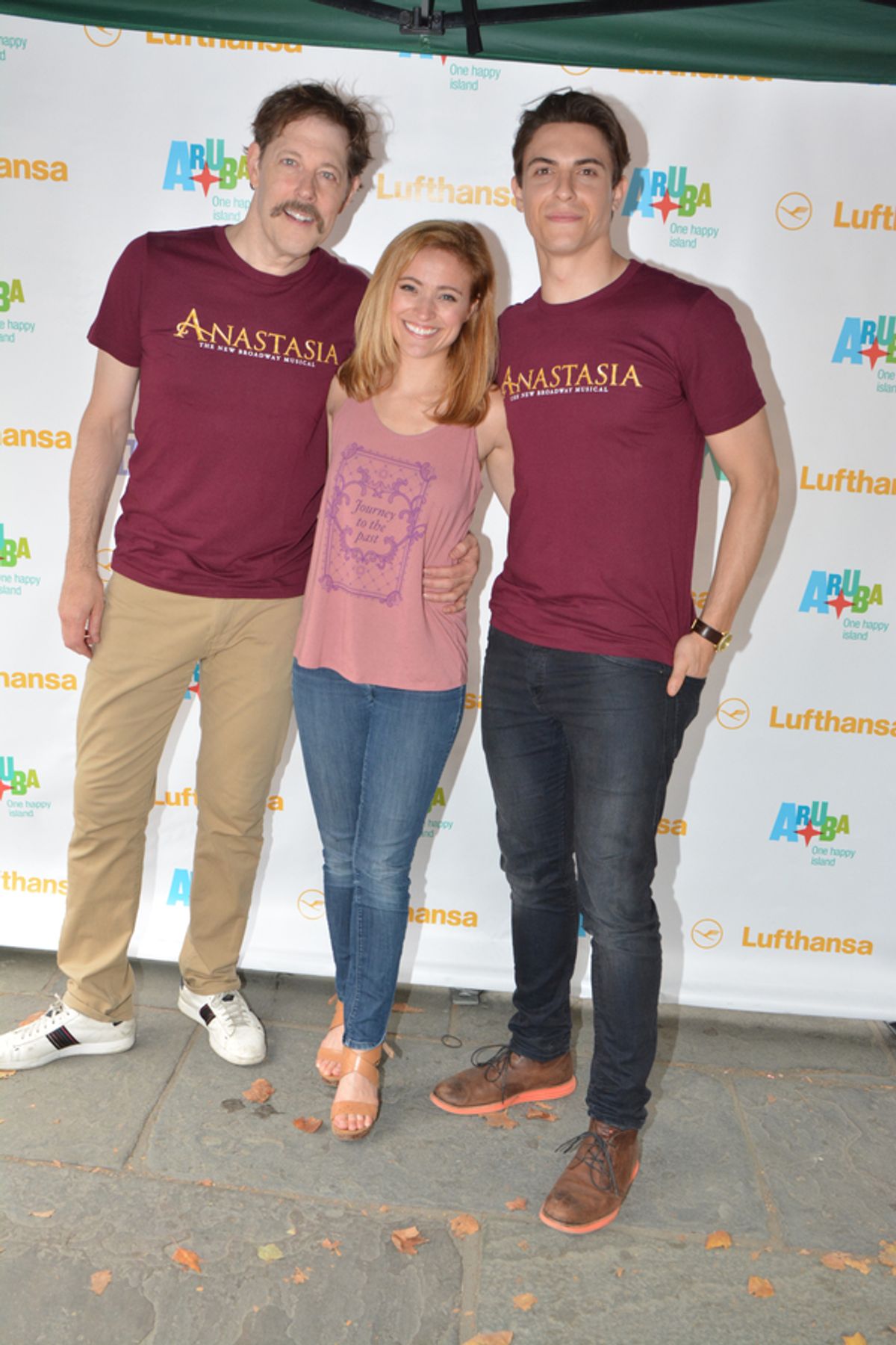 John Bolton, Christy Altomare and Derek Klena at 