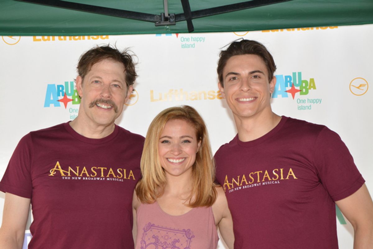 John Bolton, Christy Altomare and Derek Klena at 