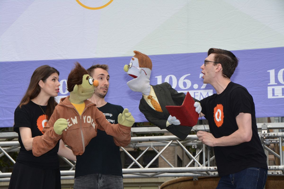 Kerri Brackin, Jason Jacoby and Ben Durocher at 