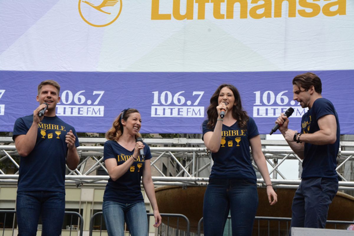 Luke Schaffer, Nicole DiMattei, Sarah Hinrichsen and Alex Herrera at 