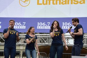 Luke Schaffer, Nicole DiMattei, Sarah Hinrichsen and Alex Herrera Photo